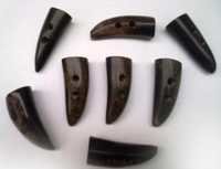 Buffalo Horns and Bones Buttons
