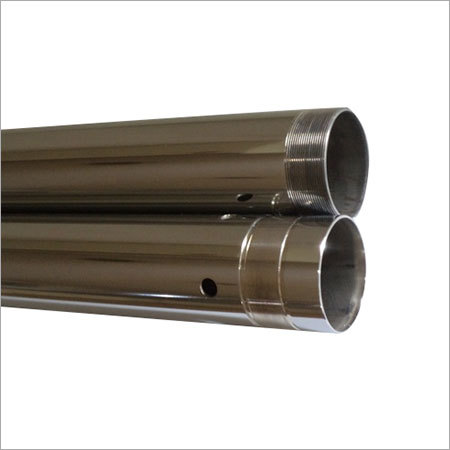 Hard Chrome Over Duplex Nickel Plated Ground Fork Tube - Hardness >850 Hv Exceptional Corrosion & Wear Resistance for Motorcycle/Scooter Performance
