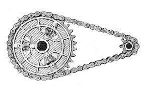 Laboratory Chain Drive - Stainless Steel and Mild Steel Silver and Gray Finish for Laboratory Applications