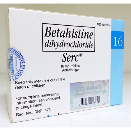 Betahistine Dihydrochloride Tablets 