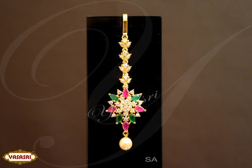 Golden Women Designer Tikka