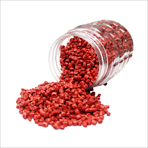 Red Plastic Granules