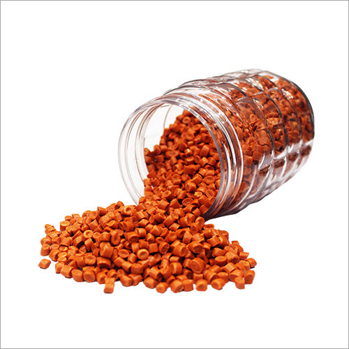 Orange Plastic Granules