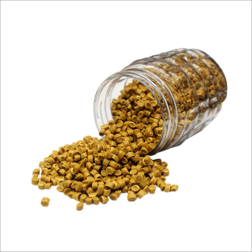 Yellow Plastic Granules