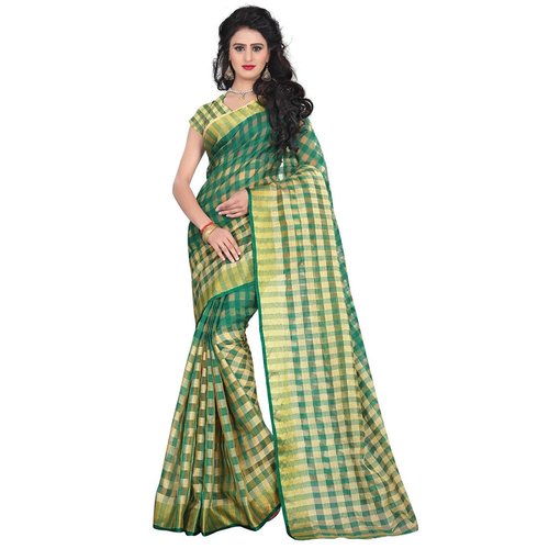 Green Pure Silk Saree