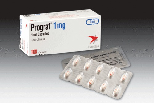 Prograf Capsule - 1 mg Dosage for Adults | Accurate Composition, Effective Anti-Allergic, Ensures Purity, Immensely Miscible