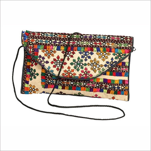 Canvas Hand Made Clutch