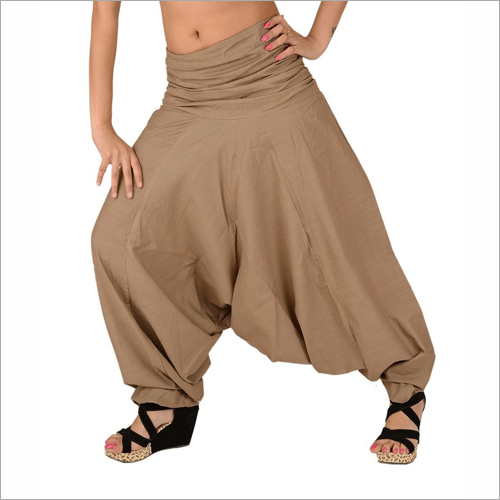 Ladies Ali Baba Trouser Decoration Material: Cloths