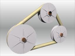 Laboratory Belt Drive - Plastic and Metal Single Speed and Two Speed Options White and Golden Design