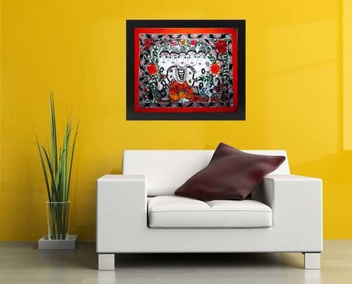 Mithila Panchmukhi Shiv Ji Painting