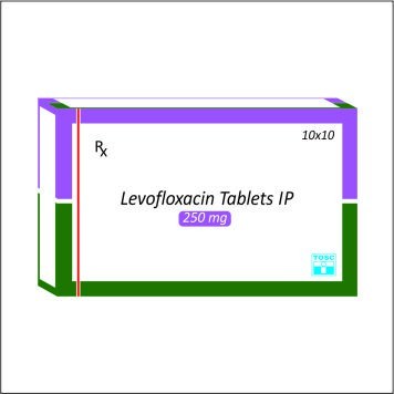 Levofloxacin Tablets - 250 Mg General Drugs