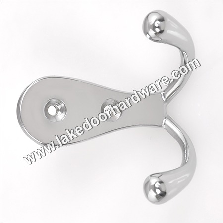 Silver Clothes Hooks