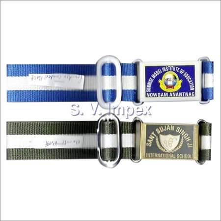 School Belt Size: Customized