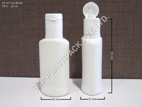 20 Ml Flat Bottle Hardness: Soft
