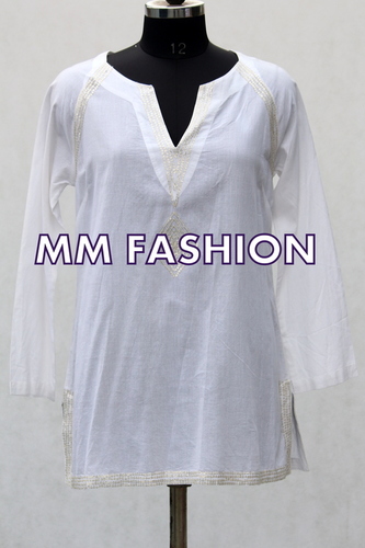 Indian White Kurti