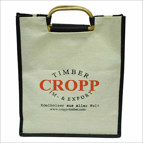 White Jute Bag