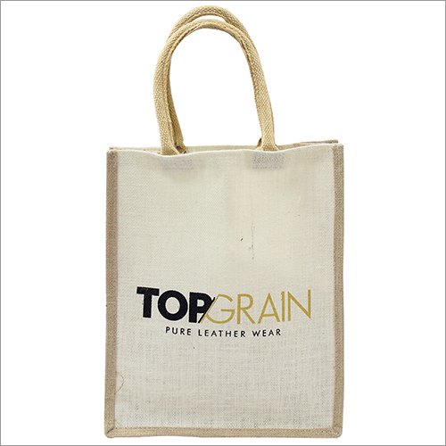 Jute Bag - Small to Large Sizes, Cream Color | Customized Design, Logo, and Weight for Promotional and Shopping Use