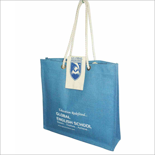 Blue Shoulder Flap Bag