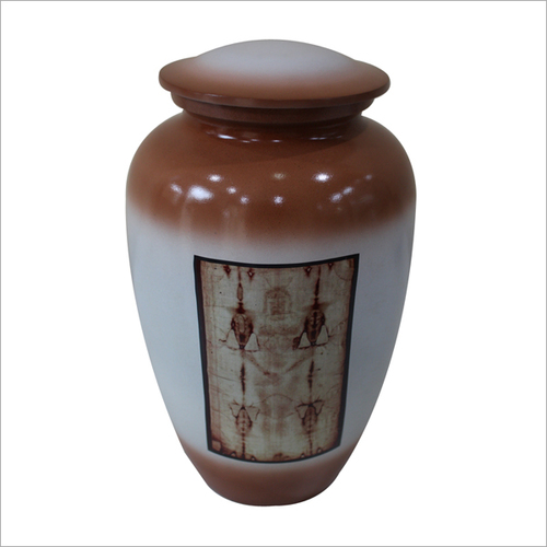 Egyptian Print Cremation Urn