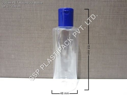 200 Ml Round Jli Bottle Hardness: Soft