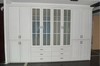 Solid Wood Wardrobes - 4-6 Doors, 2-4 Drawers, Adjustable Shelves | Elegant Design, Ample Storage, Durable, Customizable, White Finish
