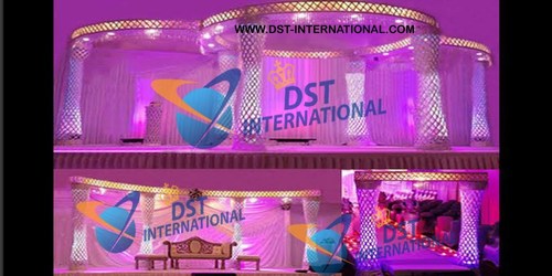 Fiber Crystal Mandaps