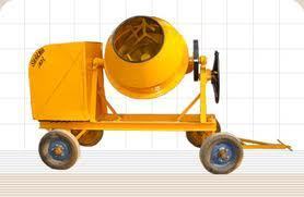 Concrete Mixer - Metal Construction, Heavy Duty Design for Efficient Mixing
