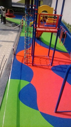 Multicolor Epdm Play Area Aaflooring