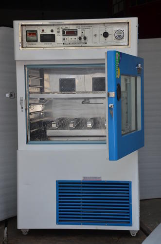 Orbital Shaker Incubator - Stainless Steel, 610 x 510 x 490 mm | Silver & Blue, 240V Power, 50-70 kg Weight