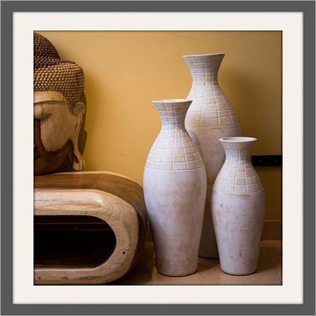 Decorative Vases - Terracotta, 762mm Height, 15kg Weight | Customized Colors, Designs, Shapes, Sizes, Excellent Craftsmanship, Easy to Clean
