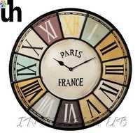 Rustic Wall Hanging Wooden Clock