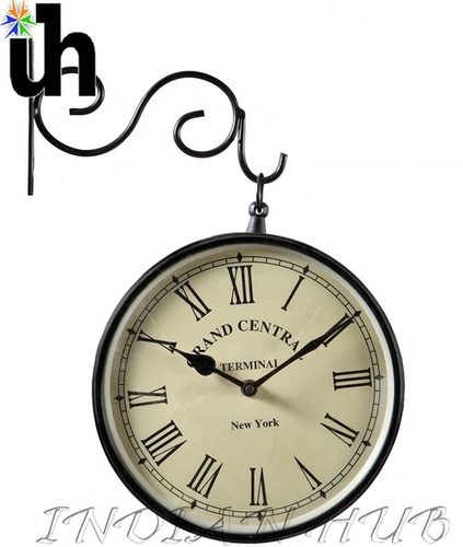 Rustic Wall Clock Industrial Style