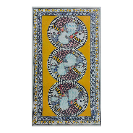 Fish Madhubani Painting