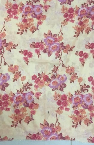 cotton digital floral print stole