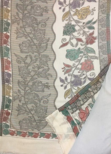 fine wool all over cutting stole