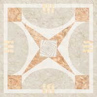 Garage Floor Tile - Porcelain, 12x12 Inch, Beige | Elegant Design, Glossy Finish, Stylish Look, Durable, Water Resistant, Easy To Clean