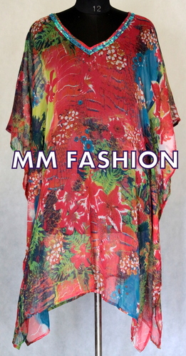 Indian Printed Long Kaftan