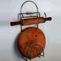 Stainless Steel Kitchen Rolling Pin Holder