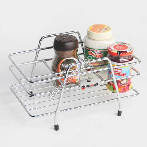 Stainless Steel Kitchen Spice Rack By SOHAIL INDUSTRIES