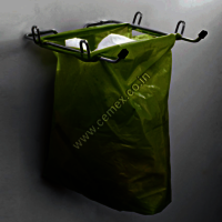 Stainless Steel Kitchen Bin Bag Holder