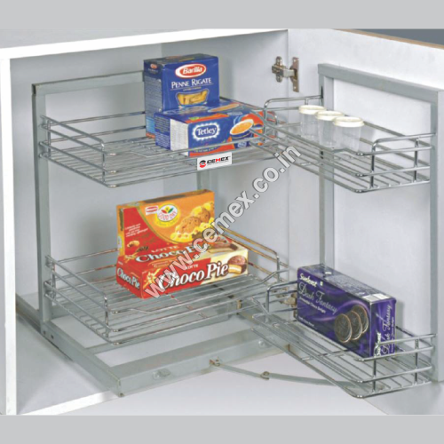 Stainless Steel KItchen Mini Pantry Unit