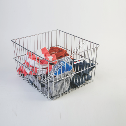Stainless Steel Laundry Basket