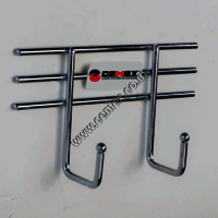 Stainless Steel Bathroom 2 Pin Hanger