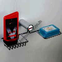 Stainless Steel Soap & Bottle Holder