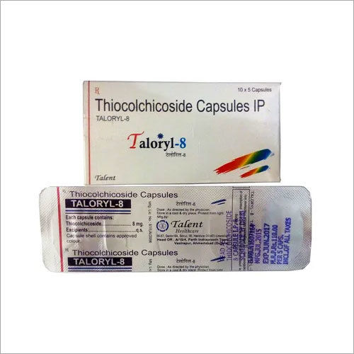 Thiocolchicoside 8 mg tablets - Manufacturer,Supplier,Exporter