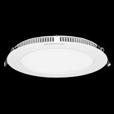Compact LED Panel 4W Round-3 | Plastic Material Size 3" Height 22mm Color Options 77mm Cutout 84mm Outer Diameter Input Voltage 220V Soft & Uniform Luminosity