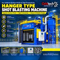 Hanger Type Shot Blasting Machine - Heavy-duty Steel, Efficient Surface Preparation | Ideal For Industrial Applications
