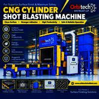 Cng Cylinder Shot Blasting Machine - Premium Quality, Advanced Surface Treatment & Metal Finishing Applications