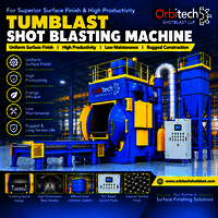 Tumblast Shot Blasting Machine - Capacity: 200 Kg Per Batch