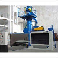 Swing Table Shot Blasting Machine